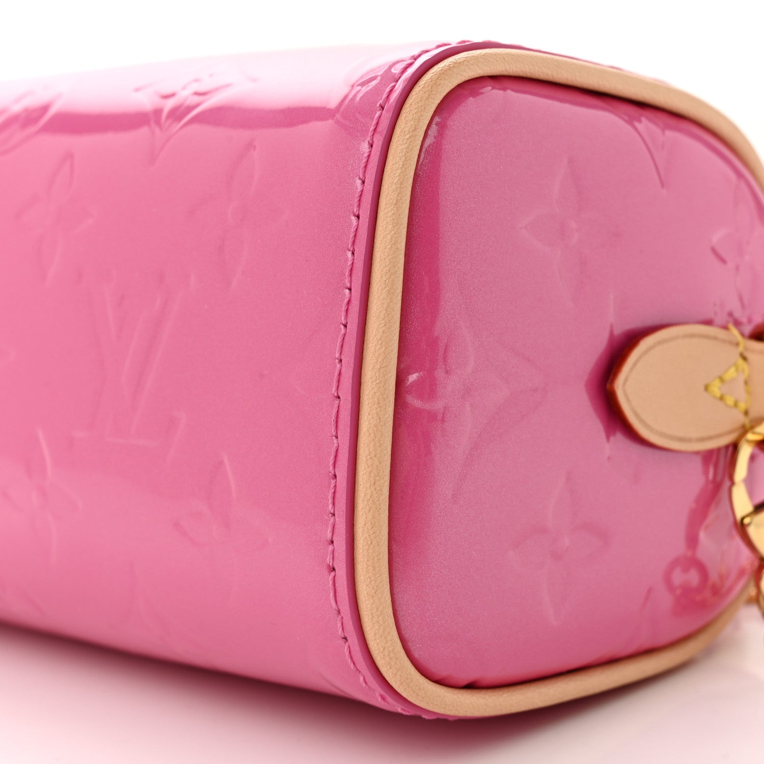 Louis Vuitton Vernis Monogram Nano Speedy Neon Pink 9 of 9