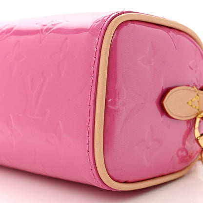 Louis Vuitton Vernis Monogram Nano Speedy Neon Pink 9 of 9
