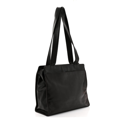 Chanel Lambskin CC Shoulder Bag Black 3 of 10