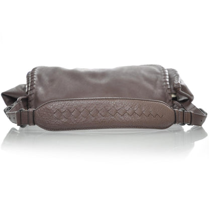Bottega Veneta Cervo Woven Detail Hobo Truffle 6 of 9