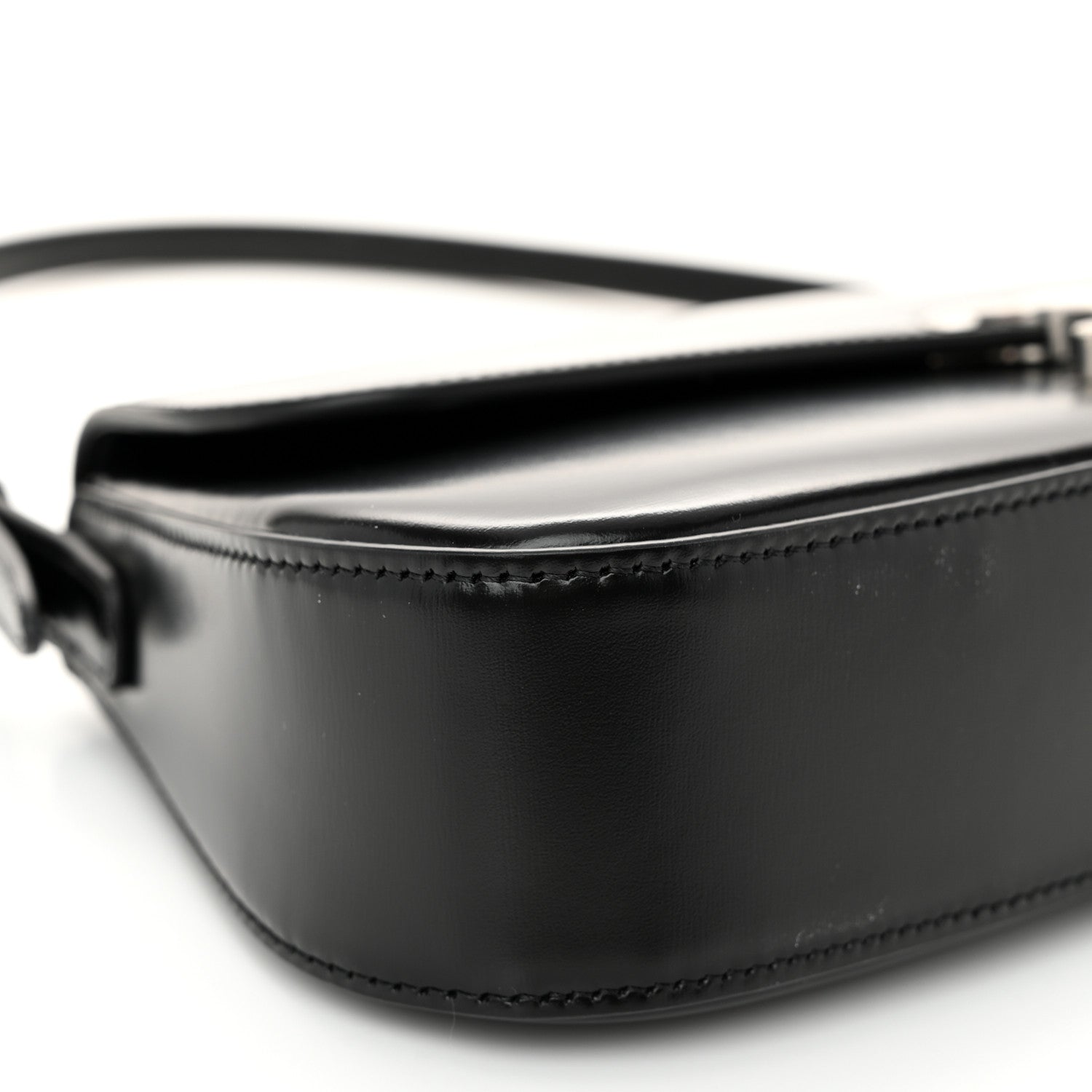 Celine Shiny Calfskin Medium Lola Bag Black 8 of 9