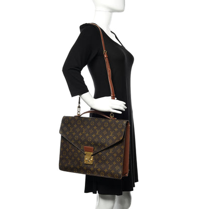 Louis Vuitton Monogram Porte-Documents Bandouliere 2 of 27