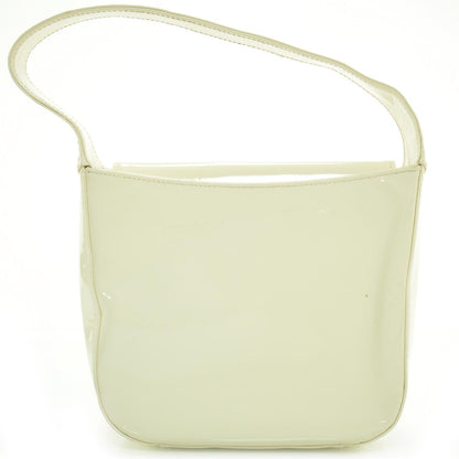 Gucci Patent Small GG Handbag Ivory 4 of 9