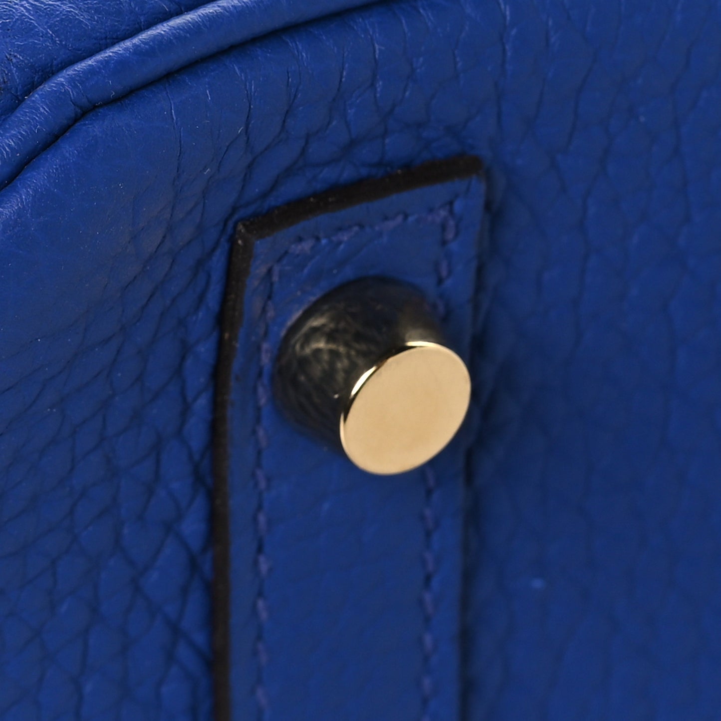 Togo Birkin 30 Bleu Electrique