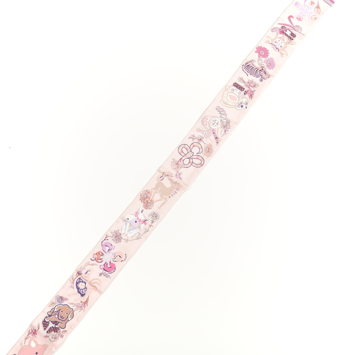 Louis Vuitton Silk Monogram Superstition Bandeau Light Pink 4 of 4