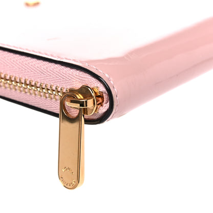 Louis Vuitton Patent Miroir Venice Zippy Coin Purse Rose Ballerine 8 of 13