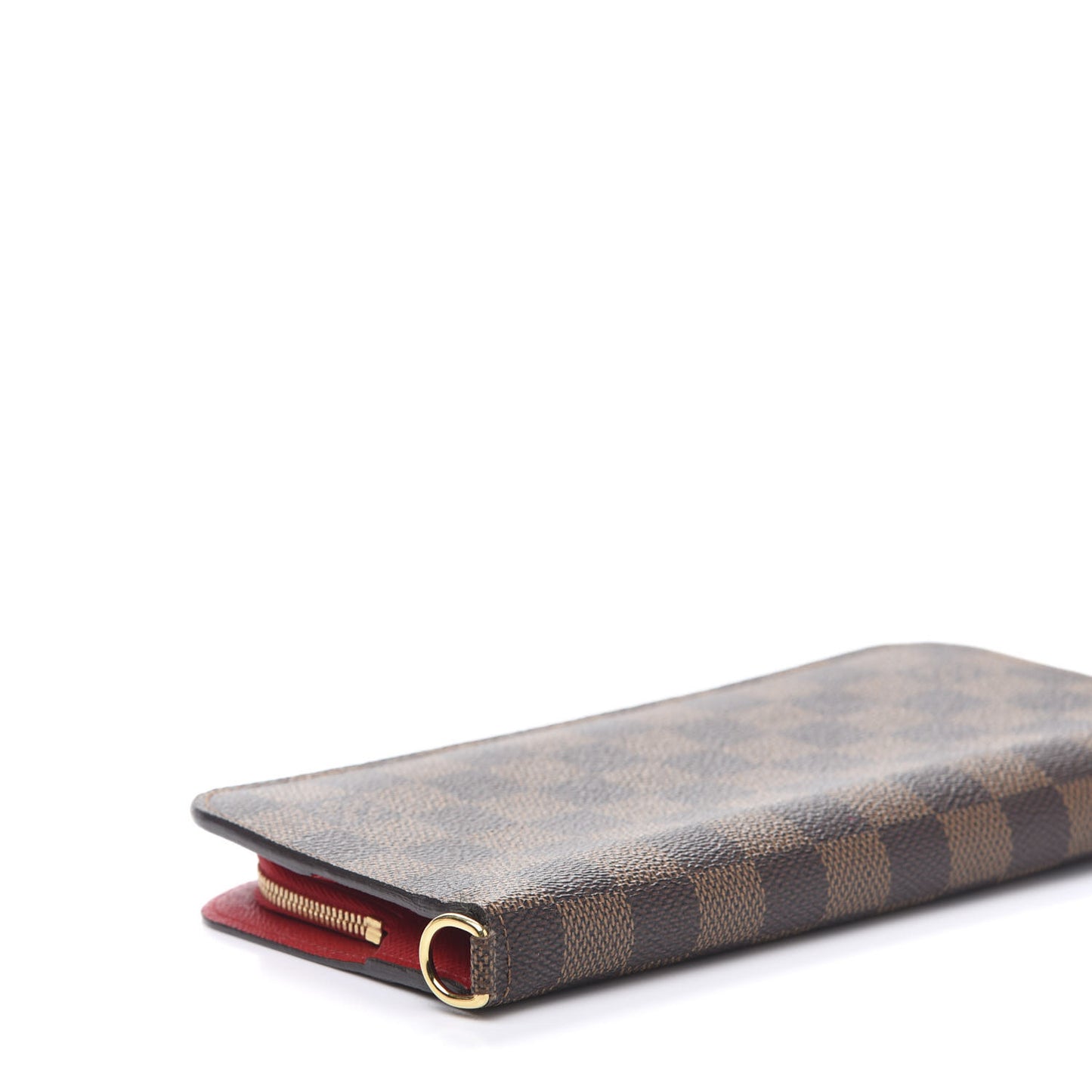 Damier Ebene Insolite Wallet Red