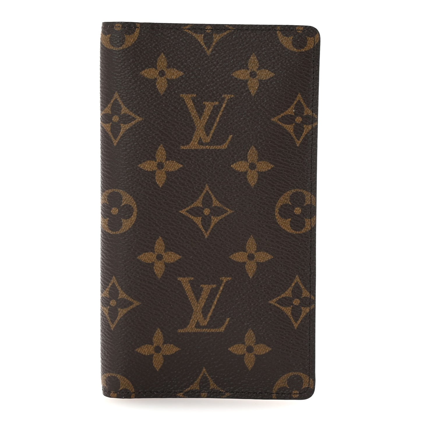 Monogram Checkbook Holder Case Wallet