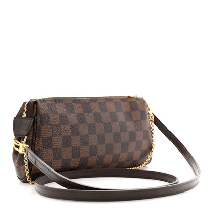 Louis Vuitton Damier Ebene Eva Clutch 3 of 10