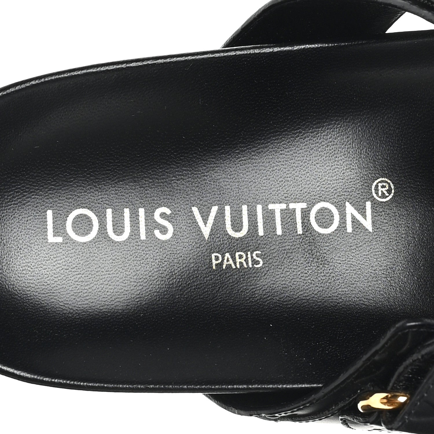 Louis Vuitton Empreinte Bom Dia Mule Sandals 41 Black 1841459
