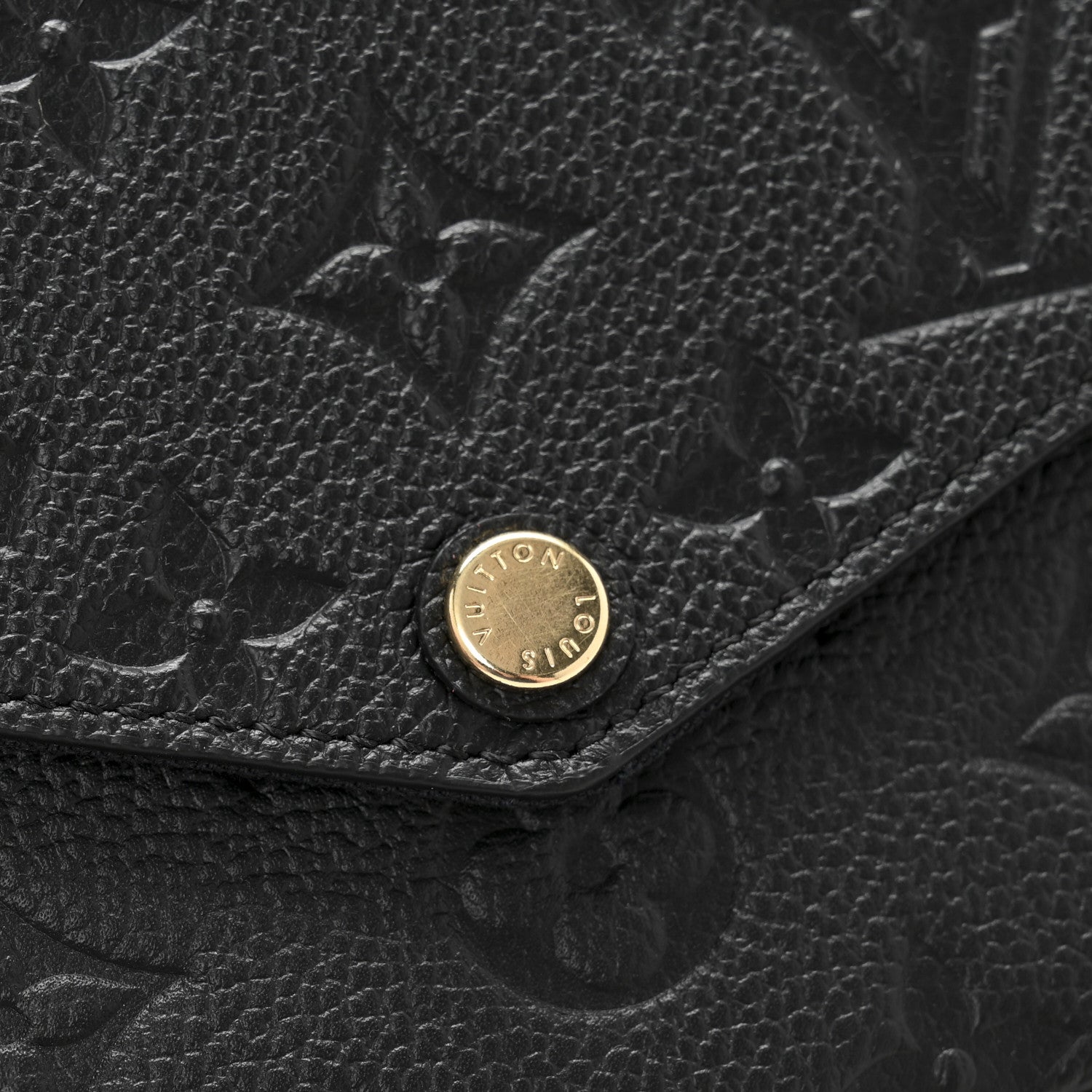 Louis Vuitton Empreinte Pochette Felicie Chain Wallet Black 12 of 12