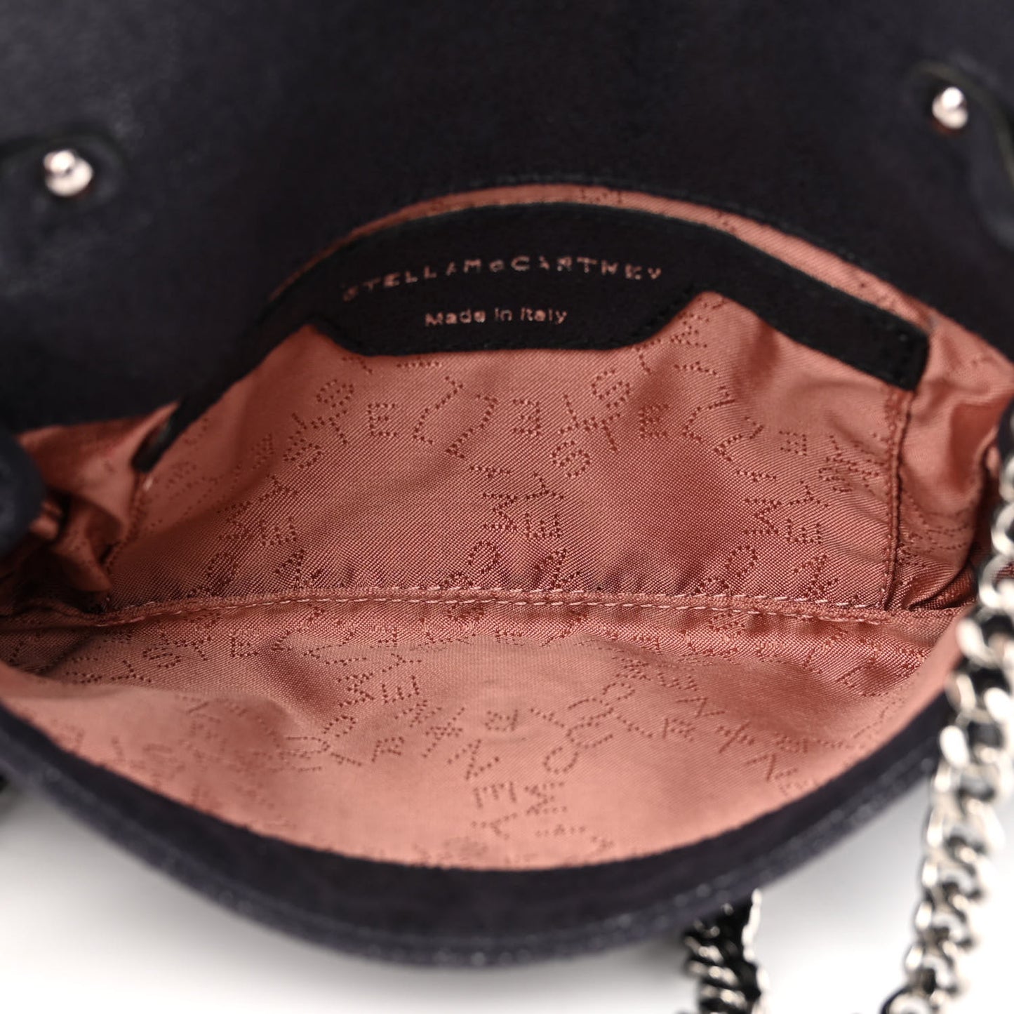 Shaggy Deer Falabella Crossbody Bag Navy