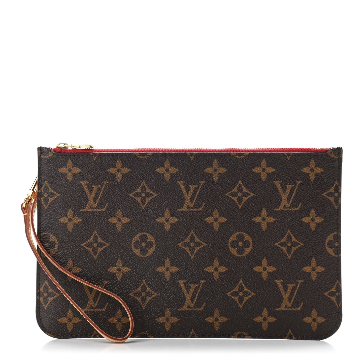 Monogram Neverfull MM GM Pochette Cherry
