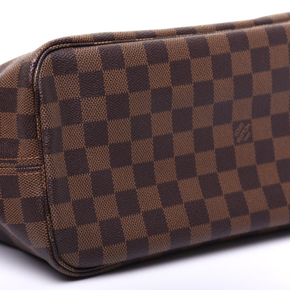 Louis Vuitton Damier Ebene Neo Neverfull MM Rose Ballerine 6 of 15