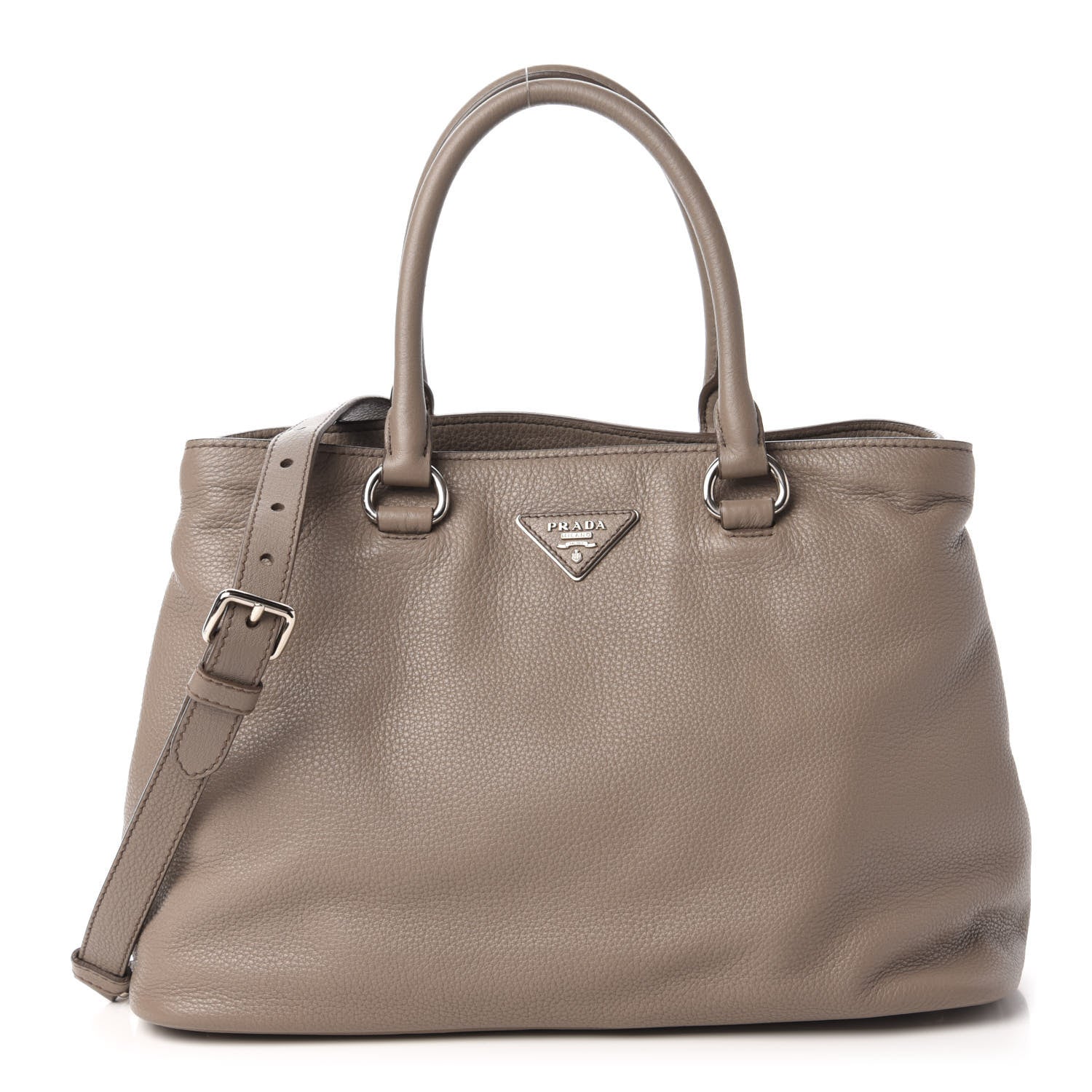 Prada Vitello Phenix Tote Argilla 1 of 10