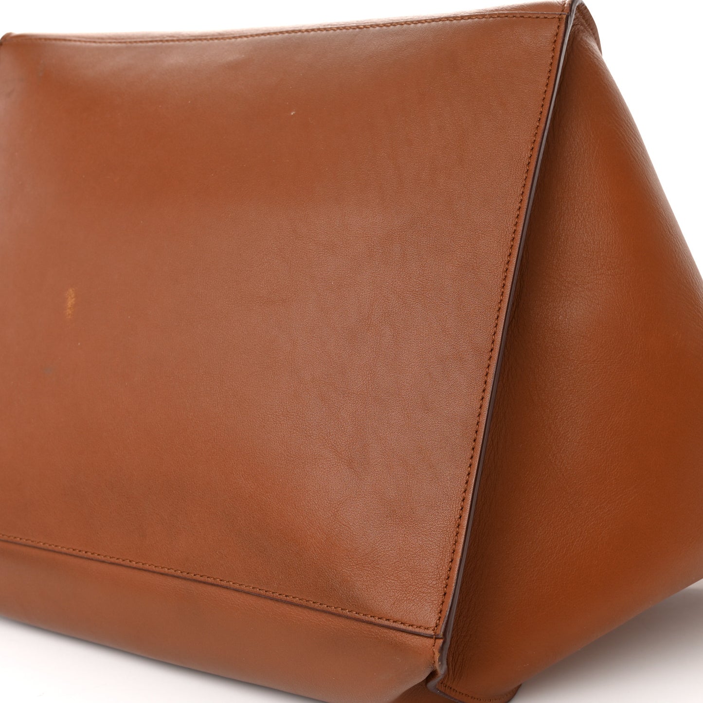 Smooth Calfskin Medium Big Bag Tan