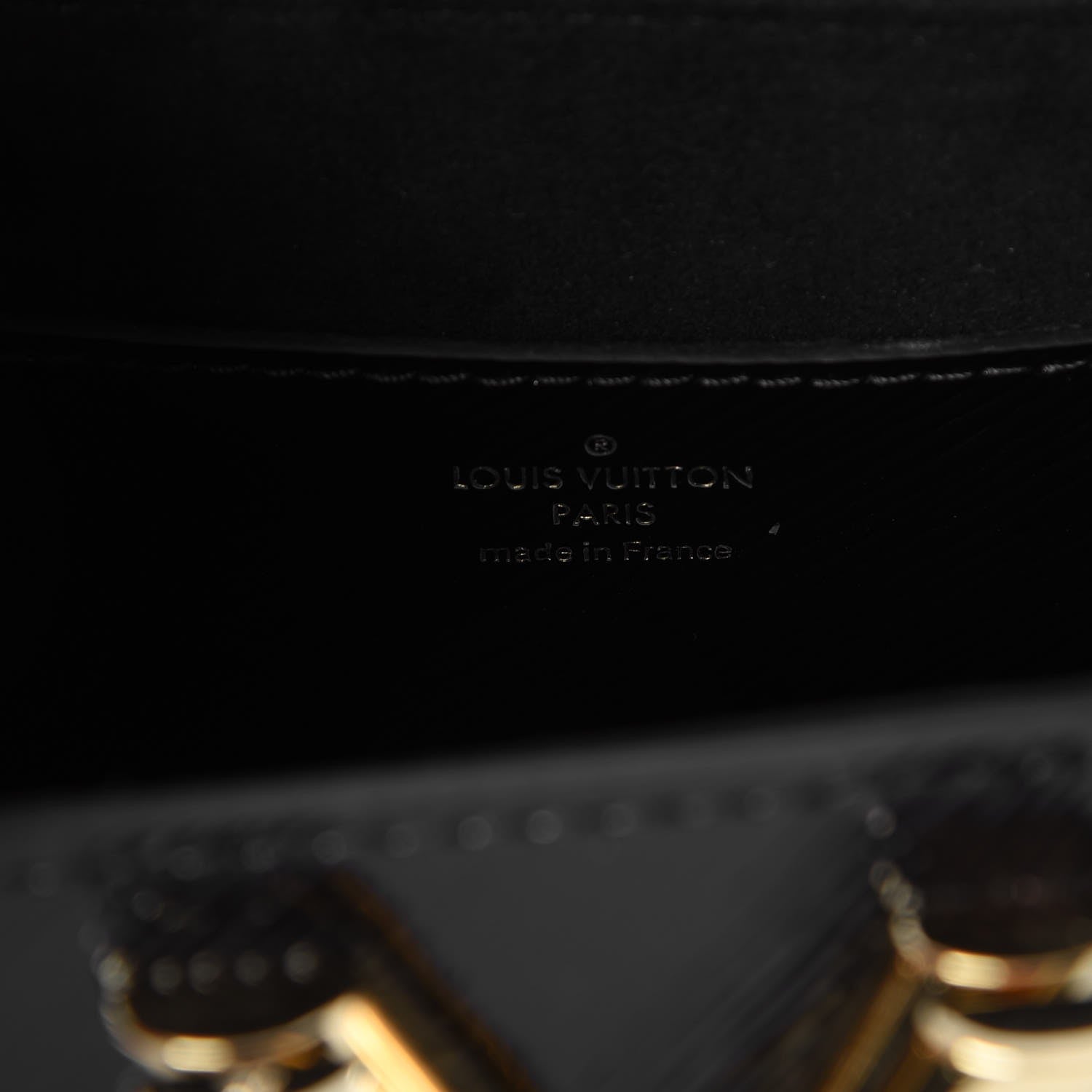 Louis Vuitton Electric Epi Twist Shoulder Bag PM Black 6 of 6