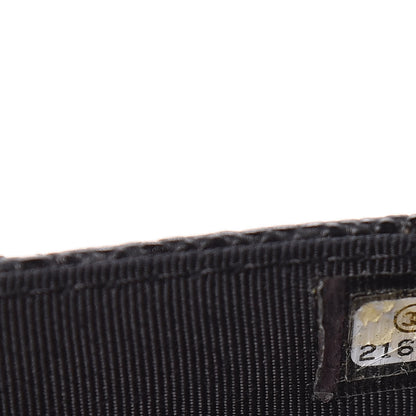 Chanel Caviar Quilted Wallet On Chain WOC Black 8 of 14