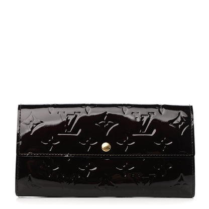 Louis Vuitton Vernis Sarah Wallet Amarante 1 of 7
