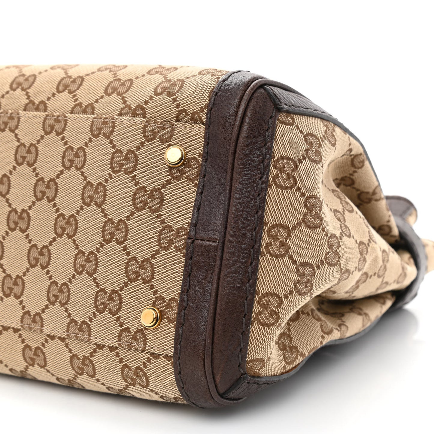 Monogram Medium GG Running Tote Dark Brown