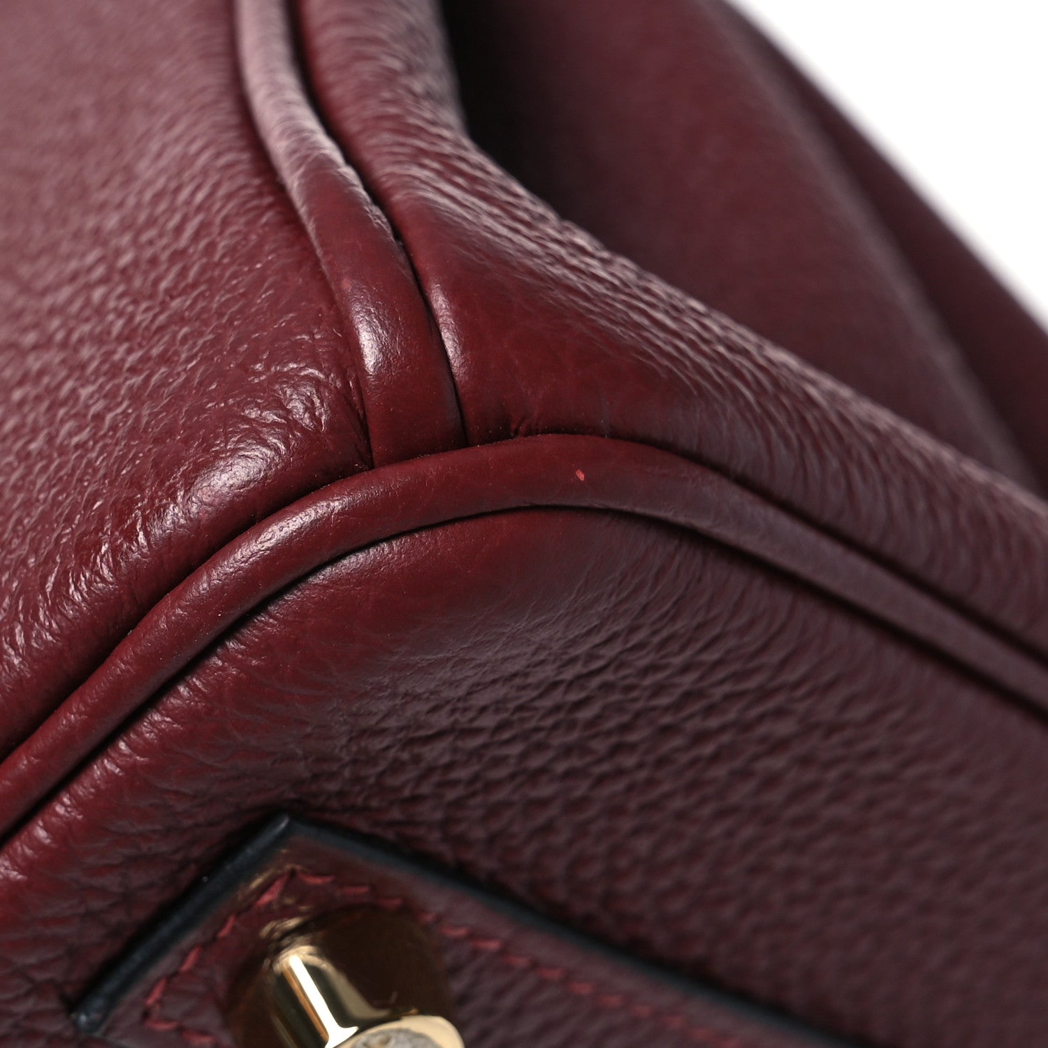 Hermes Togo Birkin 25 Rouge H 11 of 12