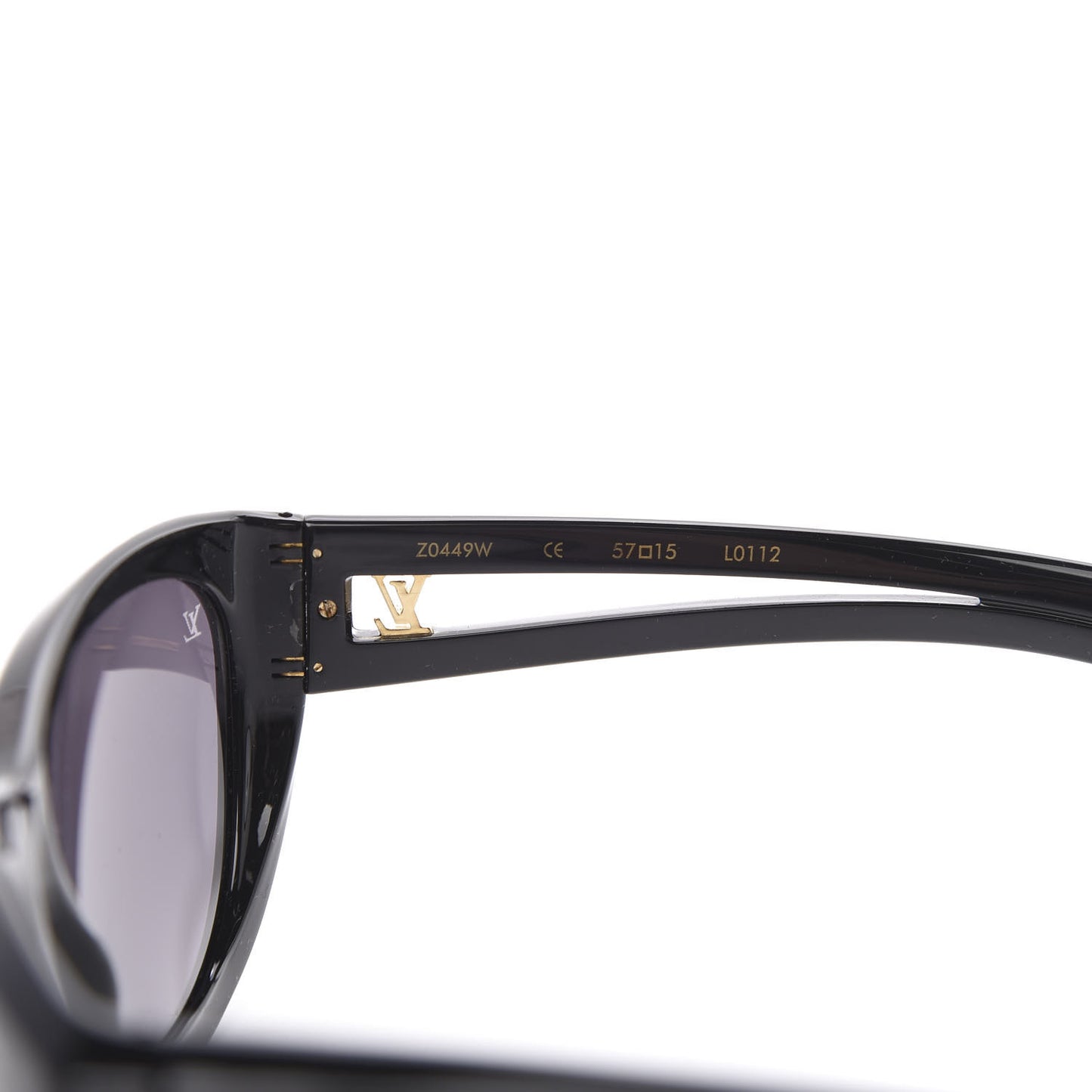Acetate Cat Eye Flore Sunglasses Z0449W Black