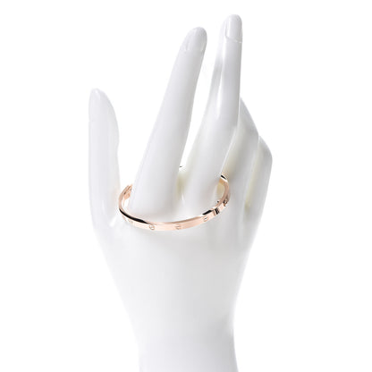 Cartier 18K Pink Gold Small LOVE Bracelet 15 2 of 6