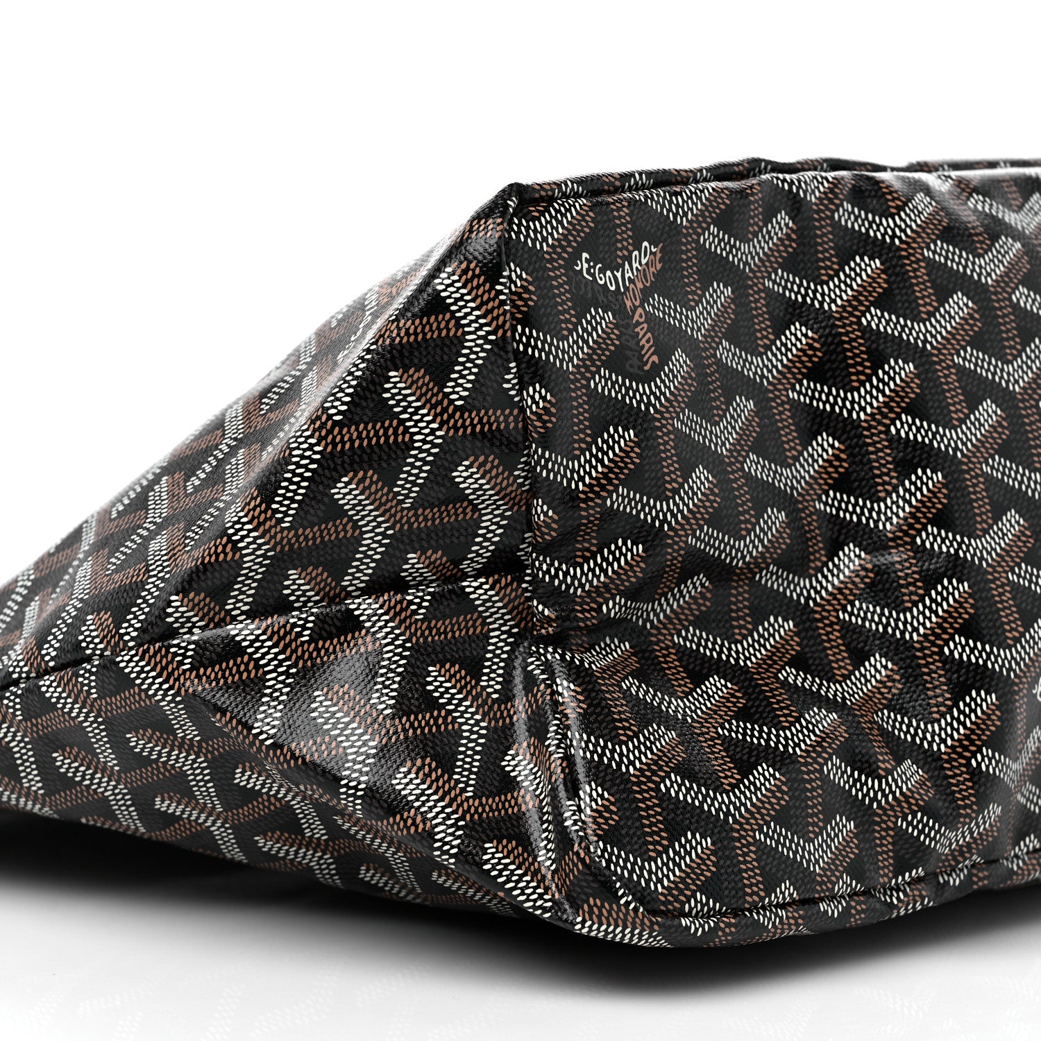 Goyard Goyardine Saint Louis PM Black Gold 8 of 9
