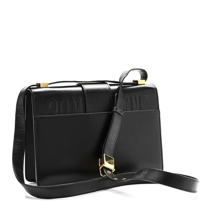 Christian Dior Smooth Calfskin 30 Montaigne Flap Bag Black 3 of 9