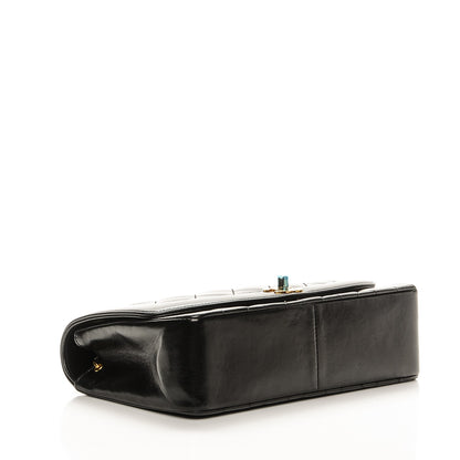 Chanel Lambskin Medium Single Flap Black 4 of 7