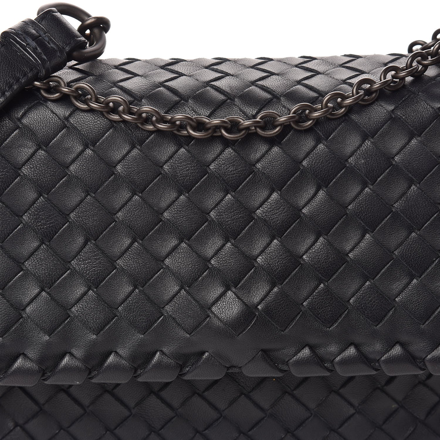 Bottega Veneta Nappa Intrecciato Baby Olimpia Shoulder Bag Tourmaline 8 of 14