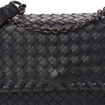 Bottega Veneta Nappa Intrecciato Baby Olimpia Shoulder Bag Tourmaline 8 of 14