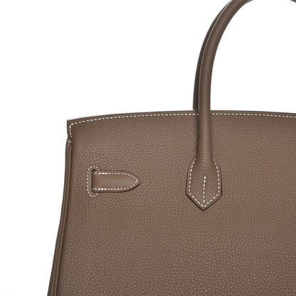 Hermes Togo Birkin 35 Etoupe 26 of 29