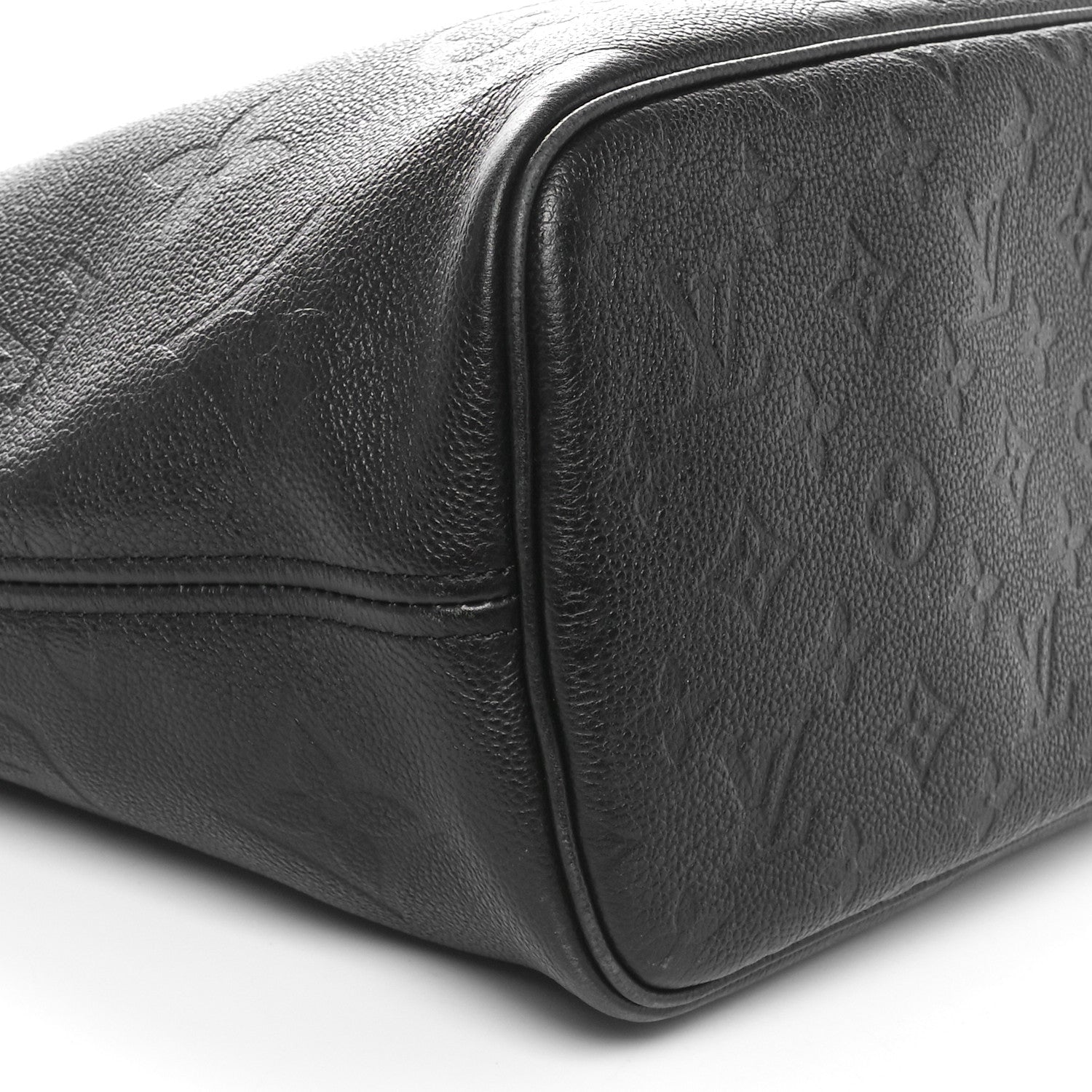 Louis Vuitton Empreinte Monogram Giant Neverfull MM Black 8 of 10