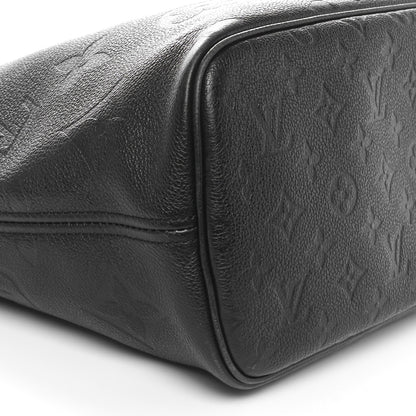 Louis Vuitton Empreinte Monogram Giant Neverfull MM Black 8 of 10