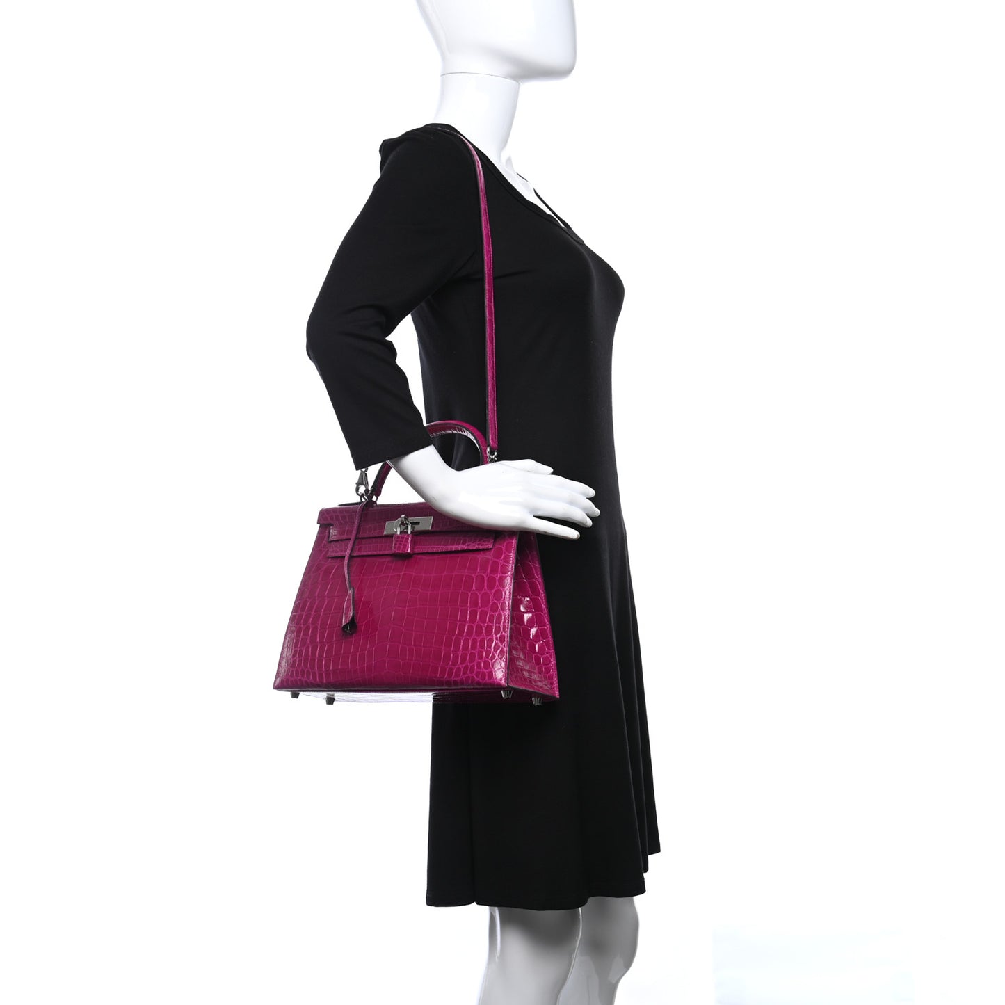 Shiny Niloticus Crocodile Kelly Sellier 28 Rose Scheherazade