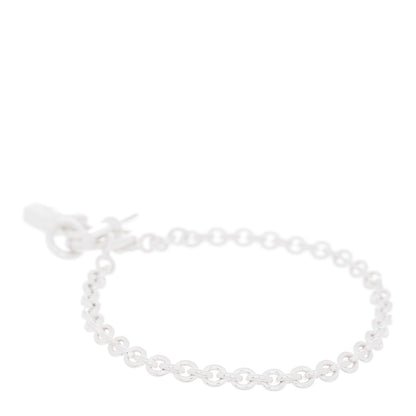 Hermes Sterling Silver Kelly Cadenas Bracelet ST 2 of 3