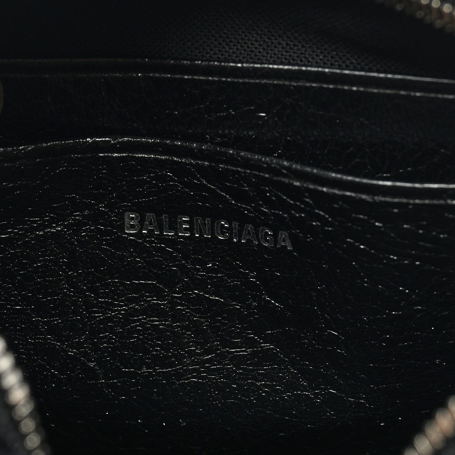 Balenciaga Agneau Arena Mini Le Cagole Heart Bag Black 6 of 7