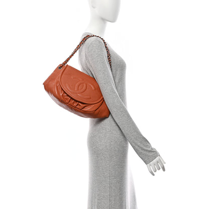 Chanel Caviar Half Moon Large Flap Pink 2 of 10