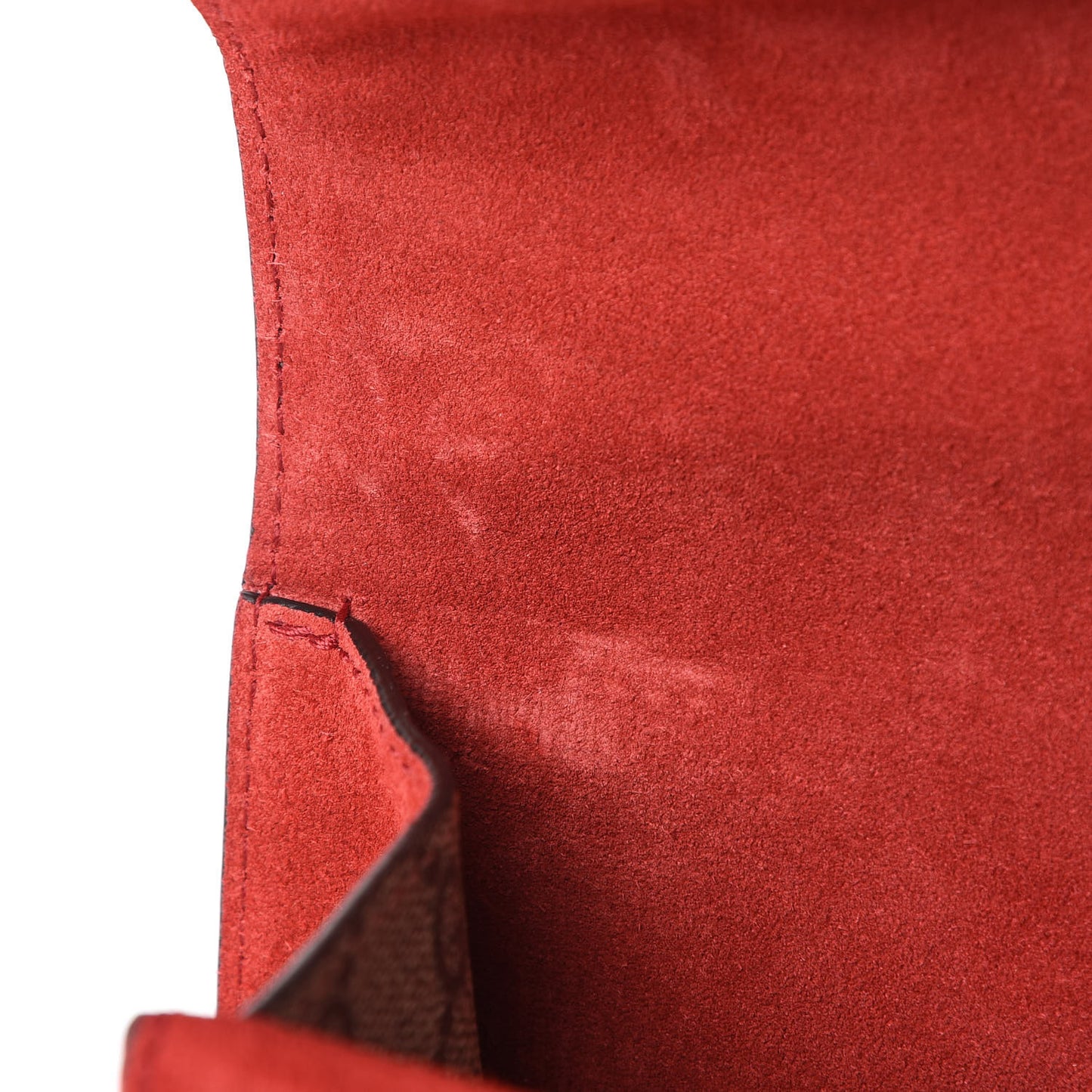 GG Supreme Monogram Mini Dionysus Shoulder Bag Hibiscus Red