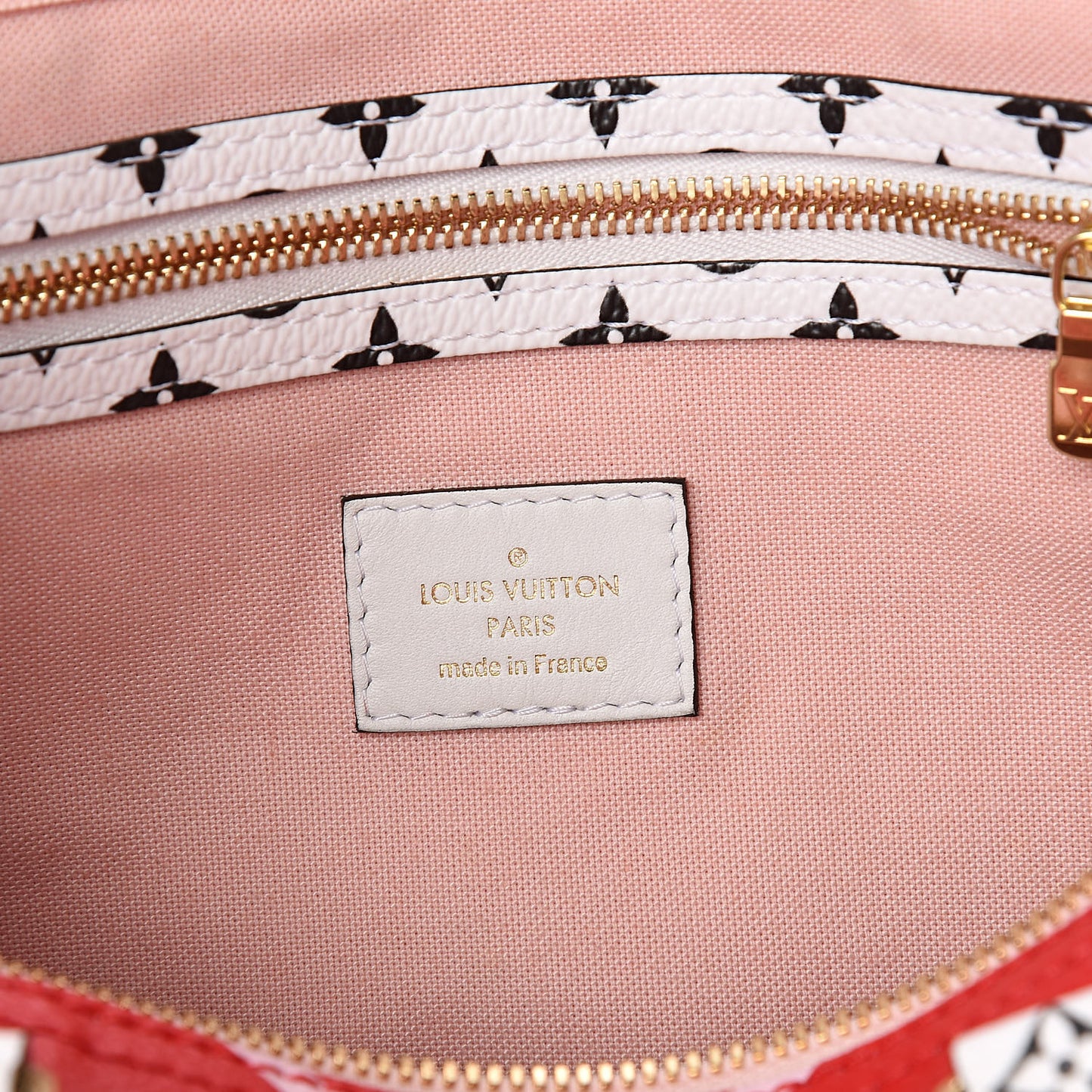 Monogram Giant Speedy Bandouliere 30 Rouge
