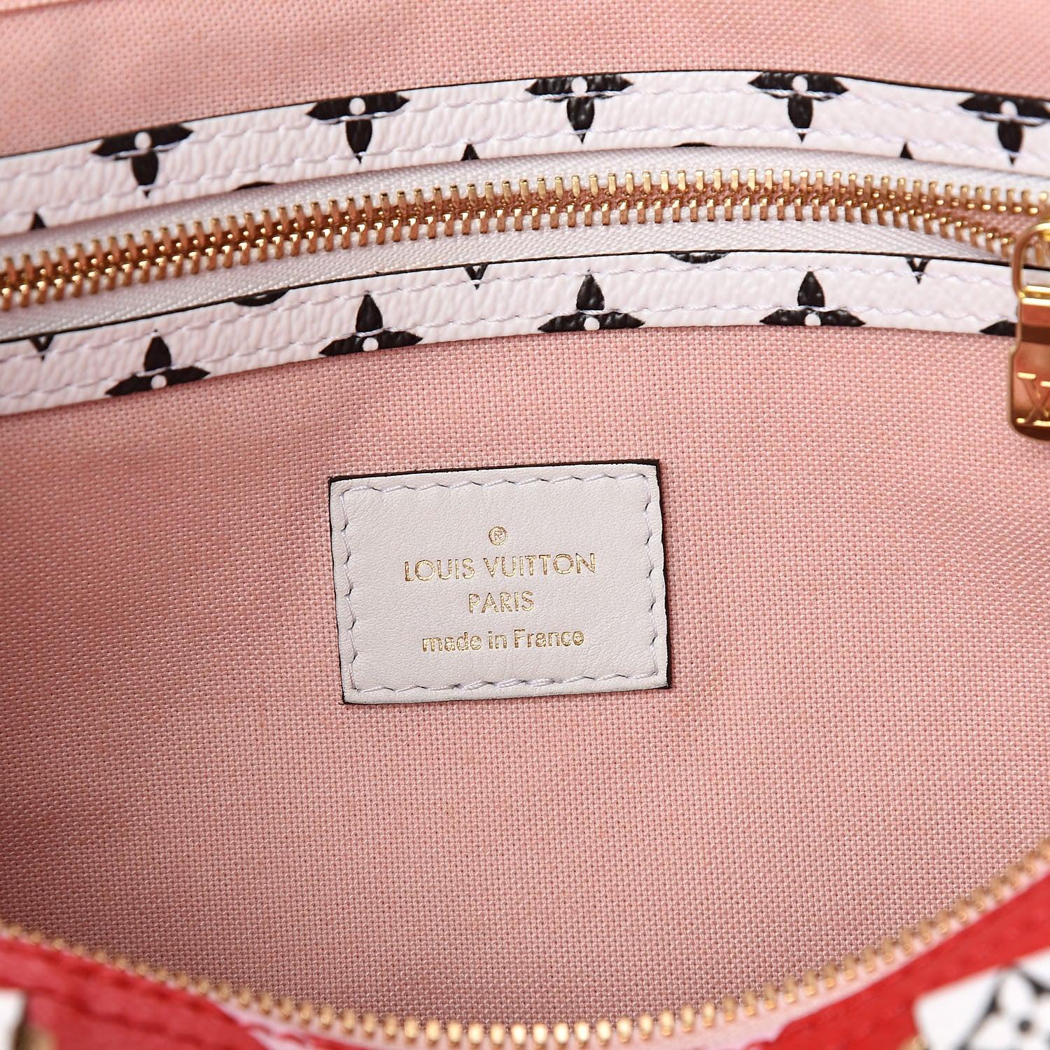 Louis Vuitton Monogram Giant Speedy Bandouliere 30 Rouge 6 of 10