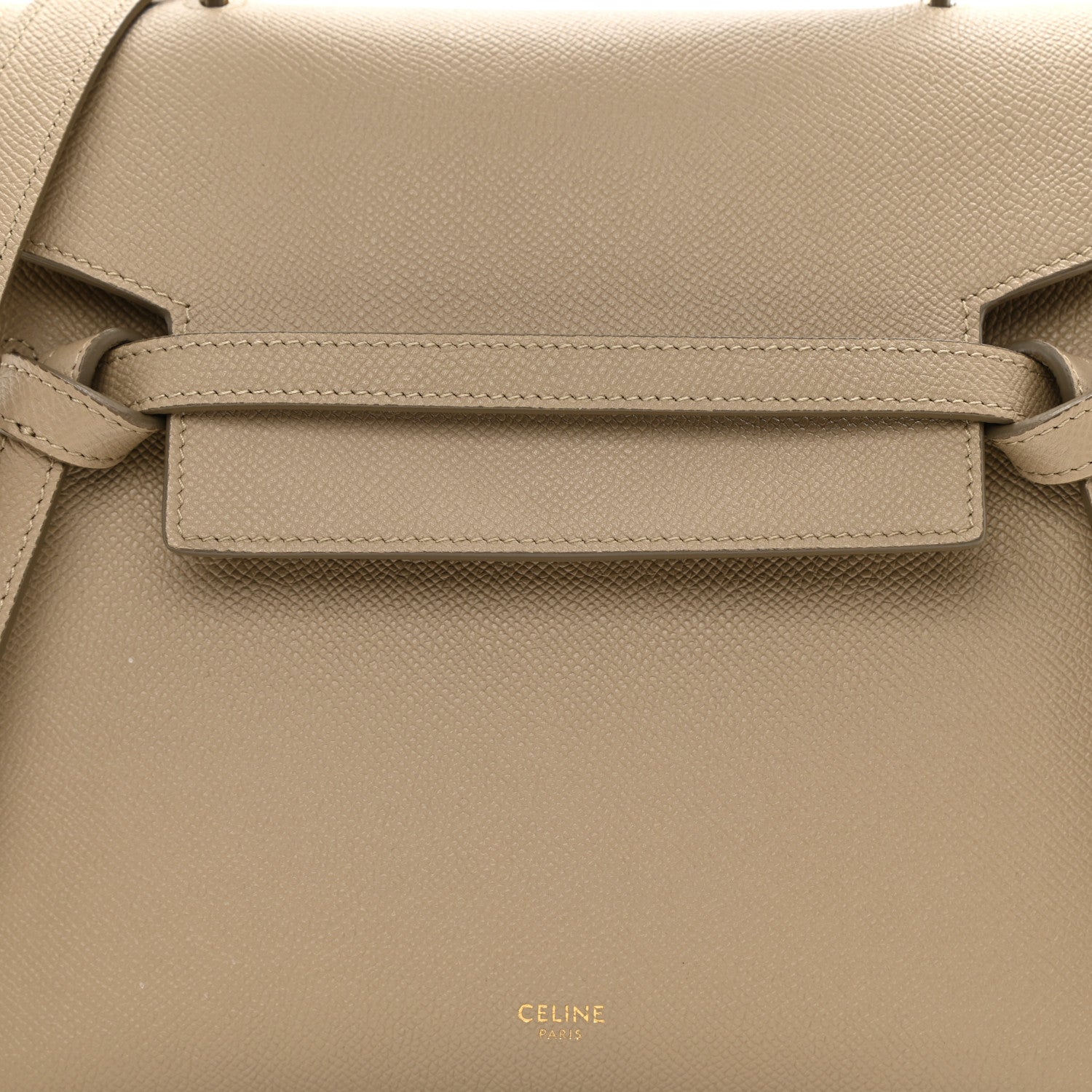 Celine Grained Calfskin Micro Belt Bag Light Taupe 9 of 9