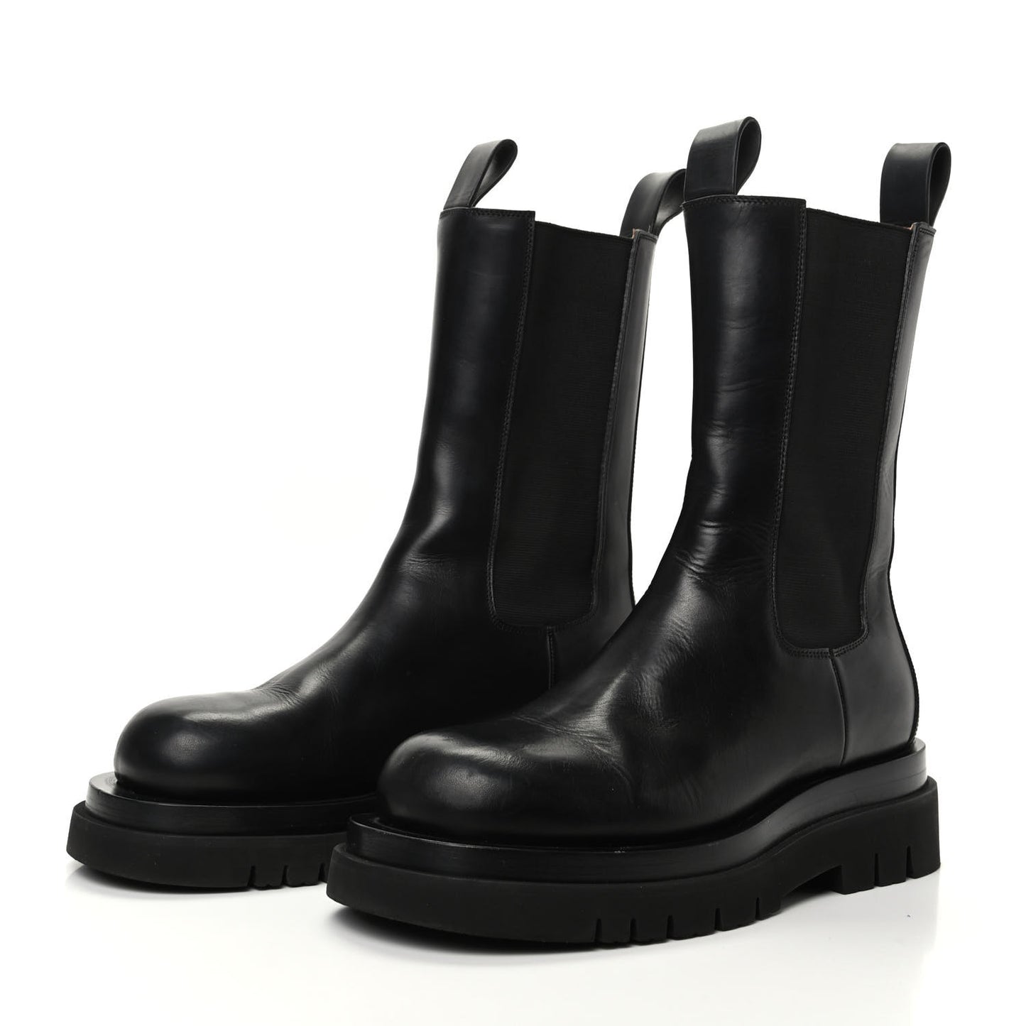 Calfskin The Lug Chelsea 55mm Boots 39 Black