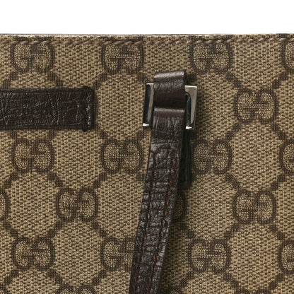 Gucci GG Supreme Monogram Mini Vertical Tote Dark Brown 11 of 17