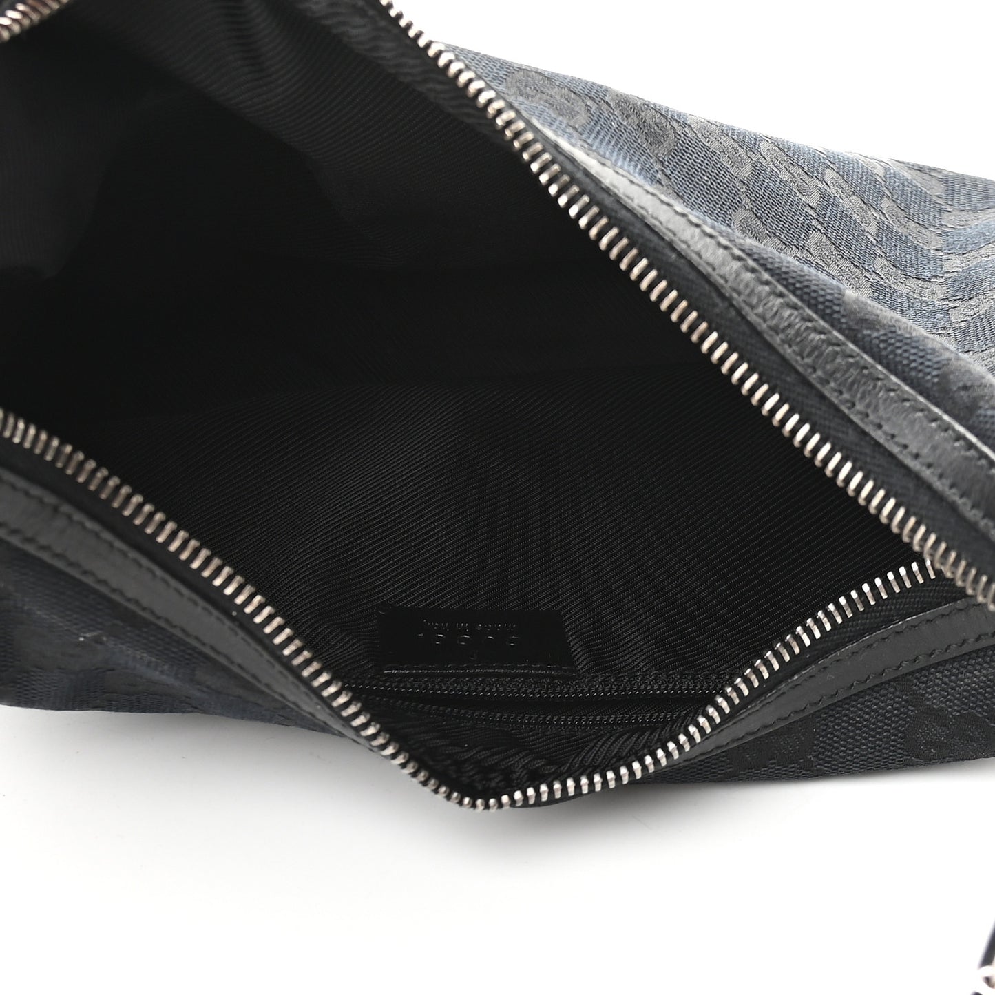 Monogram GG Small Clasp Hobo Black