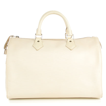 Louis Vuitton Epi Speedy 35 Ivory 1 of 7