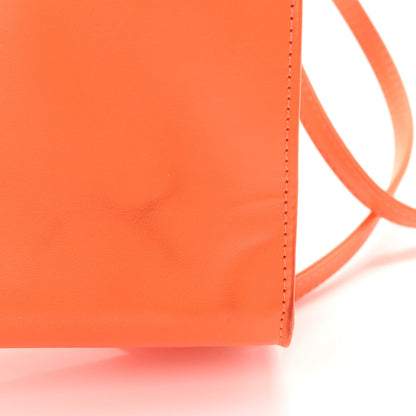 Telfar Vegan Leather Small Shopping Bag Orange 11 of 14