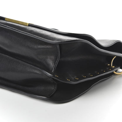 Saint Laurent Lambskin Amalia Flap Shoulder Bag Black 7 of 9