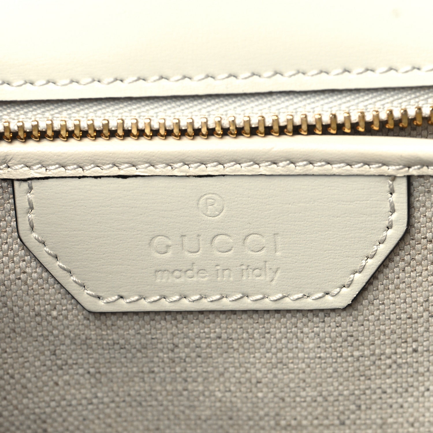 Gucci Boarded Dyana Lux Calfskin Web Small Bamboo 1947 Top Handle Bag Mystic White 6 of 10